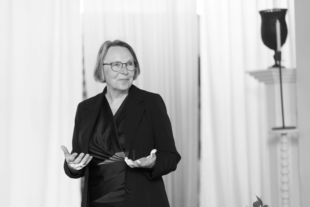 Mette Kjølby byder velkommen til fællesdag