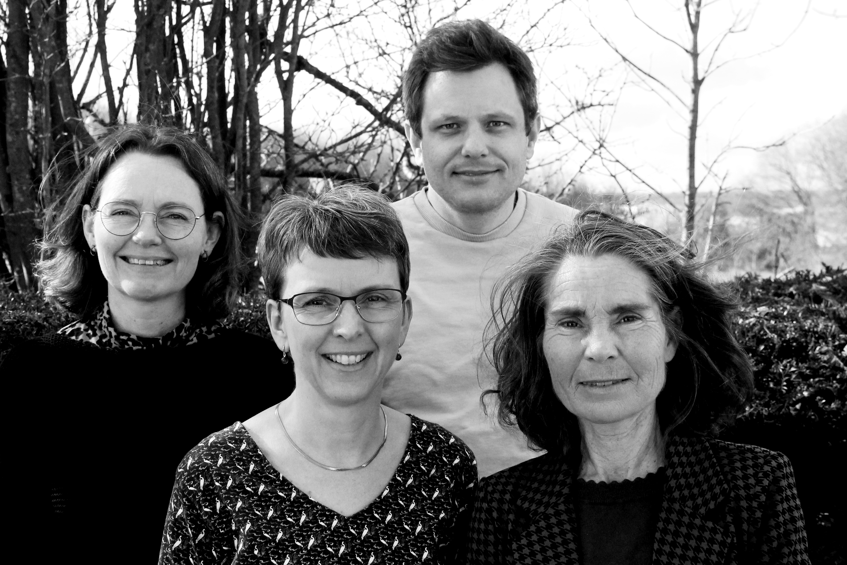 Bag undersøgelserne er blandt andre (fra venstre): Henriette Qvist, Gitte Dahl, Jakob Sevelsted og Simone Witzel. Foto: Søren Sander
